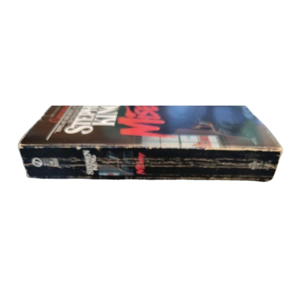 MISERY Stephen King Signet FIRST EDITION 1st Print PB 1988 Romance Cover Insert - Picture 2 of 6